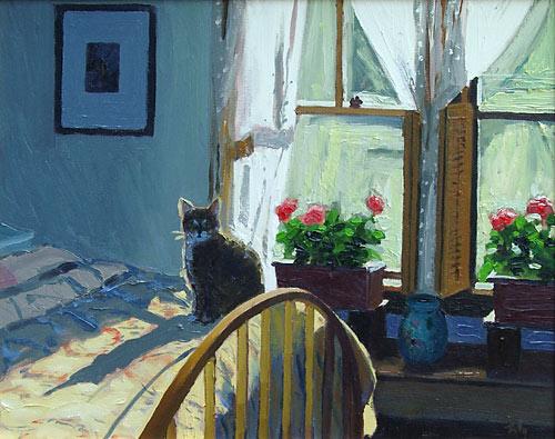 cat portrait oil paintings